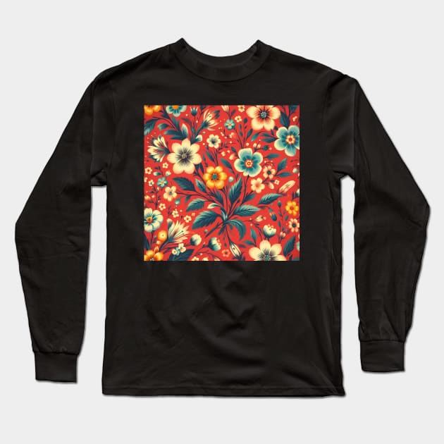 Spring Flowers Long Sleeve T-Shirt by Jenni Arts